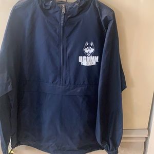 Champion UCONN Huskies rain jacket